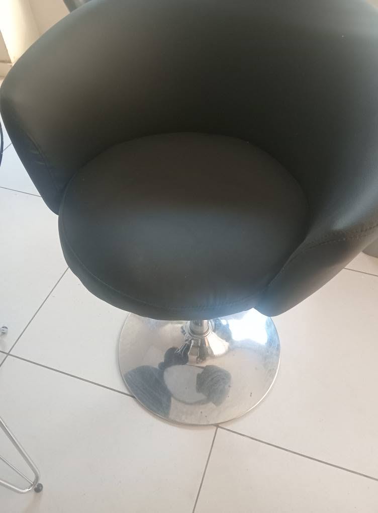 Bar stool after restoration