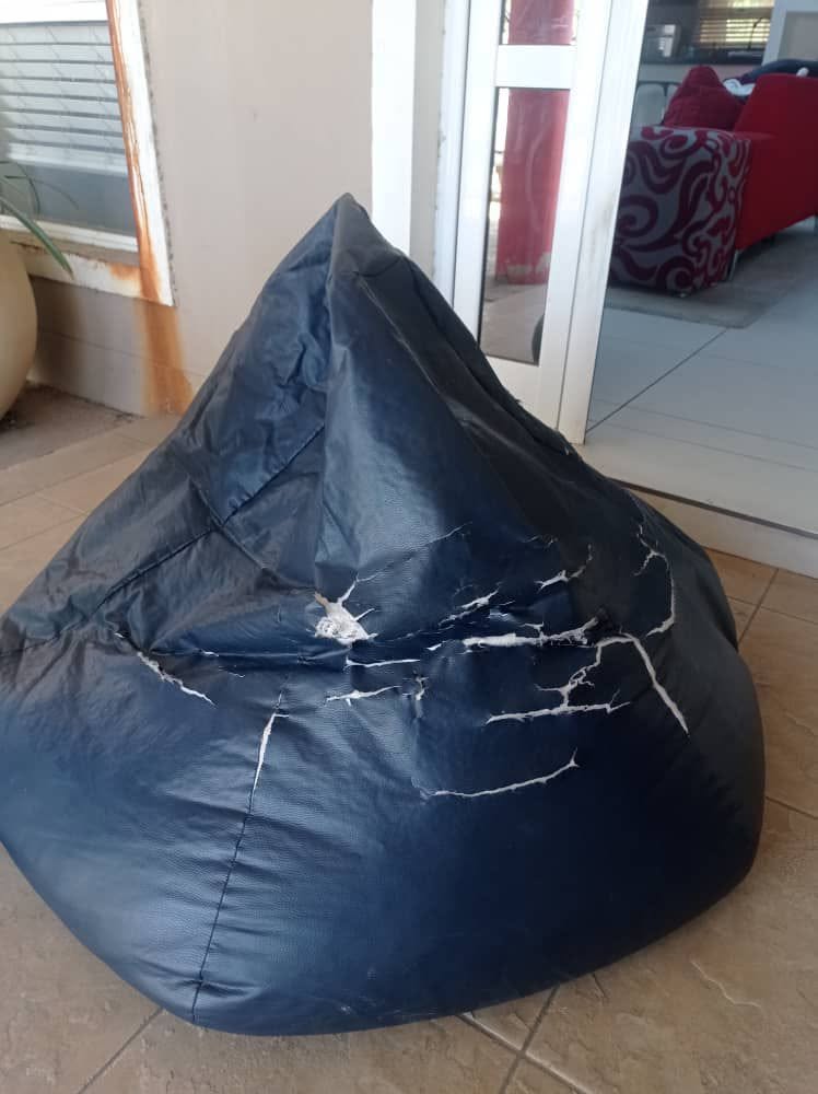 Bean bag before