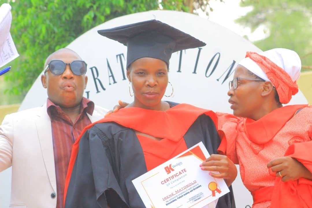 Irene Matobolo, graduand